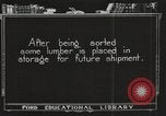 Image of lumber industry United States USA, 1920, second 7 stock footage video 65675064426