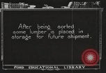 Image of lumber industry United States USA, 1920, second 9 stock footage video 65675064426