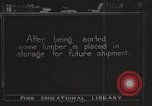 Image of lumber industry United States USA, 1920, second 11 stock footage video 65675064426