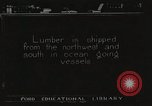 Image of lumber industry United States USA, 1920, second 38 stock footage video 65675064426