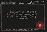 Image of lumber industry United States USA, 1920, second 40 stock footage video 65675064426