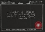 Image of lumber industry United States USA, 1920, second 41 stock footage video 65675064426