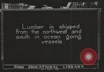 Image of lumber industry United States USA, 1920, second 43 stock footage video 65675064426