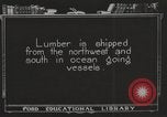 Image of lumber industry United States USA, 1920, second 44 stock footage video 65675064426