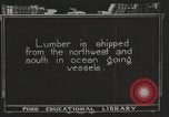 Image of lumber industry United States USA, 1920, second 46 stock footage video 65675064426