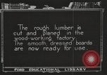 Image of lumber industry United States USA, 1920, second 24 stock footage video 65675064427