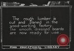 Image of lumber industry United States USA, 1920, second 25 stock footage video 65675064427