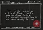 Image of lumber industry United States USA, 1920, second 32 stock footage video 65675064427