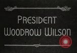 Immagine di Presidente Woodrow Wilson Washington DC USA, 1916, secondo 3 filmato di repertorio 65675064439