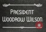 Immagine di Presidente Woodrow Wilson Washington DC USA, 1916, secondo 4 filmato di repertorio 65675064439