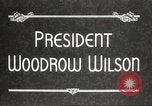 Immagine di Presidente Woodrow Wilson Washington DC USA, 1916, secondo 6 filmato di repertorio 65675064439