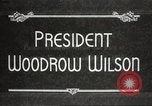Immagine di Presidente Woodrow Wilson Washington DC USA, 1916, secondo 9 filmato di repertorio 65675064439