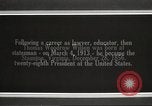 Immagine di Presidente Woodrow Wilson Washington DC USA, 1916, secondo 16 filmato di repertorio 65675064439