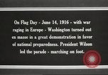Immagine di Presidente Woodrow Wilson Washington DC USA, 1916, secondo 57 filmato di repertorio 65675064439