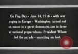 Immagine di Presidente Woodrow Wilson Washington DC USA, 1916, secondo 58 filmato di repertorio 65675064439