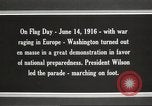 Immagine di Presidente Woodrow Wilson Washington DC USA, 1916, secondo 62 filmato di repertorio 65675064439