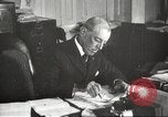 Immagine di Presidente Woodrow Wilson Washington DC USA, 1917, secondo 23 filmato di repertorio 65675064440