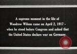 Immagine di Presidente Woodrow Wilson Washington DC USA, 1917, secondo 35 filmato di repertorio 65675064440