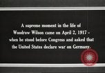 Immagine di Presidente Woodrow Wilson Washington DC USA, 1917, secondo 37 filmato di repertorio 65675064440