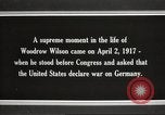Immagine di Presidente Woodrow Wilson Washington DC USA, 1917, secondo 38 filmato di repertorio 65675064440