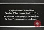 Immagine di Presidente Woodrow Wilson Washington DC USA, 1917, secondo 39 filmato di repertorio 65675064440