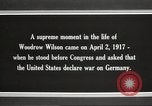 Immagine di Presidente Woodrow Wilson Washington DC USA, 1917, secondo 41 filmato di repertorio 65675064440
