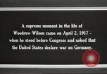 Immagine di Presidente Woodrow Wilson Washington DC USA, 1917, secondo 42 filmato di repertorio 65675064440