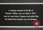 Immagine di Presidente Woodrow Wilson Washington DC USA, 1917, secondo 43 filmato di repertorio 65675064440