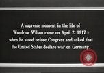 Immagine di Presidente Woodrow Wilson Washington DC USA, 1917, secondo 44 filmato di repertorio 65675064440