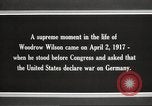 Immagine di Presidente Woodrow Wilson Washington DC USA, 1917, secondo 45 filmato di repertorio 65675064440