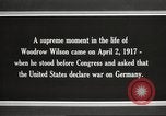 Immagine di Presidente Woodrow Wilson Washington DC USA, 1917, secondo 46 filmato di repertorio 65675064440