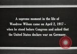 Immagine di Presidente Woodrow Wilson Washington DC USA, 1917, secondo 47 filmato di repertorio 65675064440