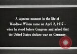 Immagine di Presidente Woodrow Wilson Washington DC USA, 1917, secondo 50 filmato di repertorio 65675064440