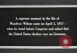 Immagine di Presidente Woodrow Wilson Washington DC USA, 1917, secondo 53 filmato di repertorio 65675064440