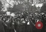 Image of Armistice Day parade with Woodrow Wilson and flamboyant drum major Washington DC USA, 1918, second 10 stock footage video 65675064442