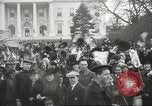 Image of Armistice Day parade with Woodrow Wilson and flamboyant drum major Washington DC USA, 1918, second 17 stock footage video 65675064442