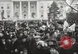 Image of Armistice Day parade with Woodrow Wilson and flamboyant drum major Washington DC USA, 1918, second 19 stock footage video 65675064442