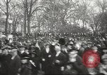 Image of Armistice Day parade with Woodrow Wilson and flamboyant drum major Washington DC USA, 1918, second 29 stock footage video 65675064442