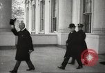 Image of Armistice Day parade with Woodrow Wilson and flamboyant drum major Washington DC USA, 1918, second 38 stock footage video 65675064442