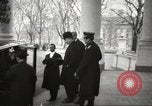 Image of Armistice Day parade with Woodrow Wilson and flamboyant drum major Washington DC USA, 1918, second 43 stock footage video 65675064442