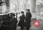 Image of Armistice Day parade with Woodrow Wilson and flamboyant drum major Washington DC USA, 1918, second 44 stock footage video 65675064442
