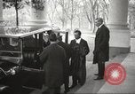 Image of Armistice Day parade with Woodrow Wilson and flamboyant drum major Washington DC USA, 1918, second 48 stock footage video 65675064442