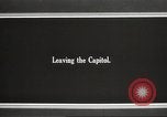 Image of Armistice Day parade with Woodrow Wilson and flamboyant drum major Washington DC USA, 1918, second 60 stock footage video 65675064442
