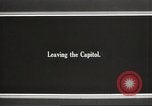 Image of Armistice Day parade with Woodrow Wilson and flamboyant drum major Washington DC USA, 1918, second 61 stock footage video 65675064442