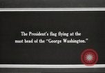 Image of Woodrow Wilson Atlantic Ocean, 1918, second 5 stock footage video 65675064444