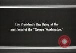 Image of Woodrow Wilson Atlantic Ocean, 1918, second 6 stock footage video 65675064444