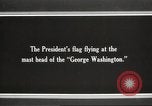 Image of Woodrow Wilson Atlantic Ocean, 1918, second 7 stock footage video 65675064444