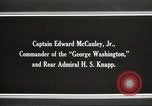 Image of Woodrow Wilson Atlantic Ocean, 1918, second 25 stock footage video 65675064444