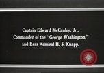 Image of Woodrow Wilson Atlantic Ocean, 1918, second 27 stock footage video 65675064444