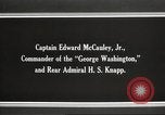 Image of Woodrow Wilson Atlantic Ocean, 1918, second 31 stock footage video 65675064444